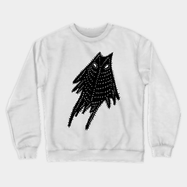 Hairy ghost Crewneck Sweatshirt by barmalisiRTB